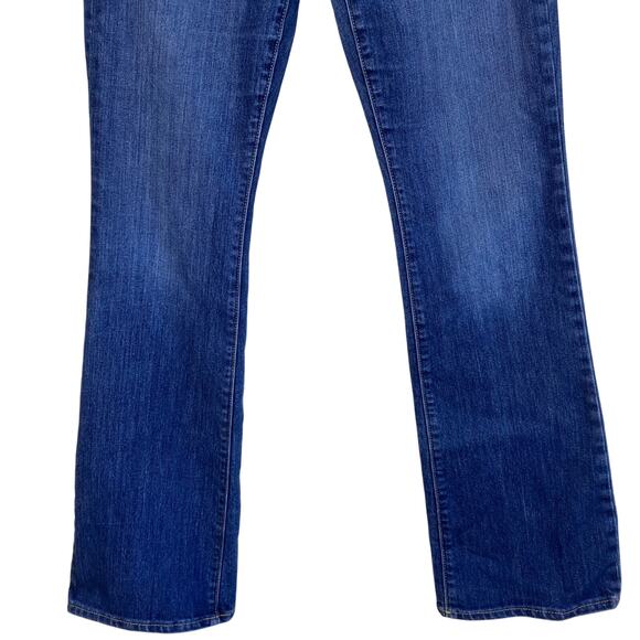 GAP 1969 Sz 28/6 Long Curvy Low Rise Boot Cut Jeans Med Wash Y2K Flattering - Picture 4 of 16